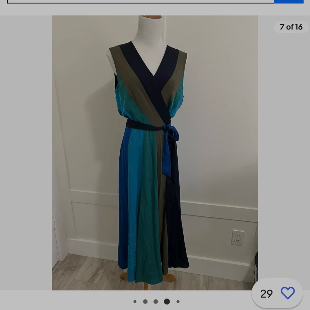 DVF Diane von Furstenberg New with tags silk wrap dress